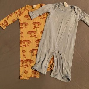 BUNDLE Kate Quinn bamboo rompers 0-3m